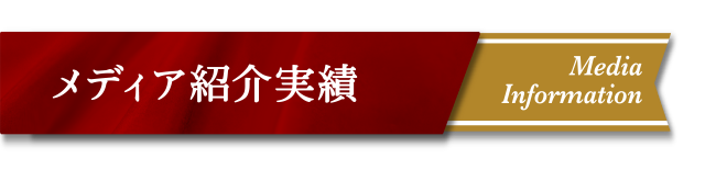 メディア紹介実績